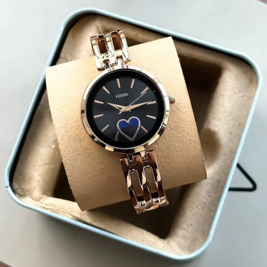 Trendy Fossil Watch For Women
