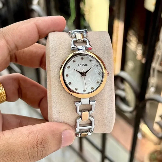 Classy Fossil Watch For Women